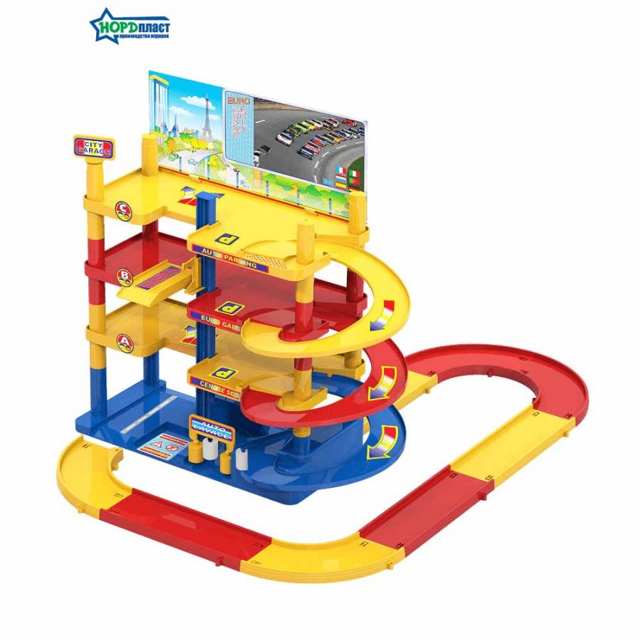 Мега гараж (с дорогой)