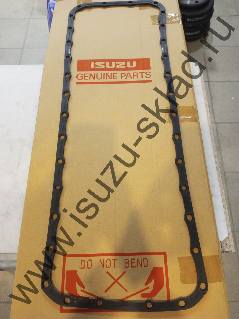 Прокладка поддона двс (6hh1/6he1/6hk1) fsr34/fvr34 резиновая (Isuzu)