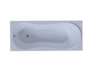 Акриловая ванна Aquatek Афродита 150x70 прямоугольная, слив слева, с каркасом и экраном, без гидромассажа