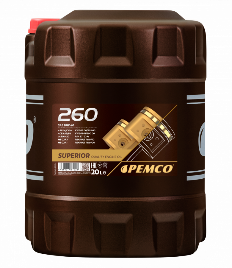 PEMCO 260 10W-40, 20л