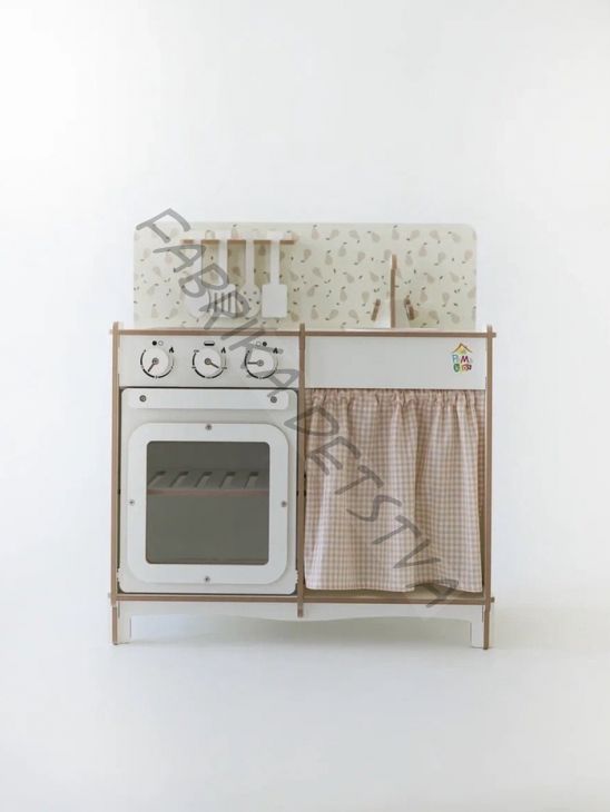 Кухня игровая детская «Мини», цвет белый, ЛМДФ