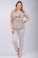 Пижама Вивианна 2 [белый/беж]