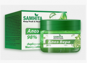 Аюрведический Многоцелевой Гель Алоэ Вера , 100г.
