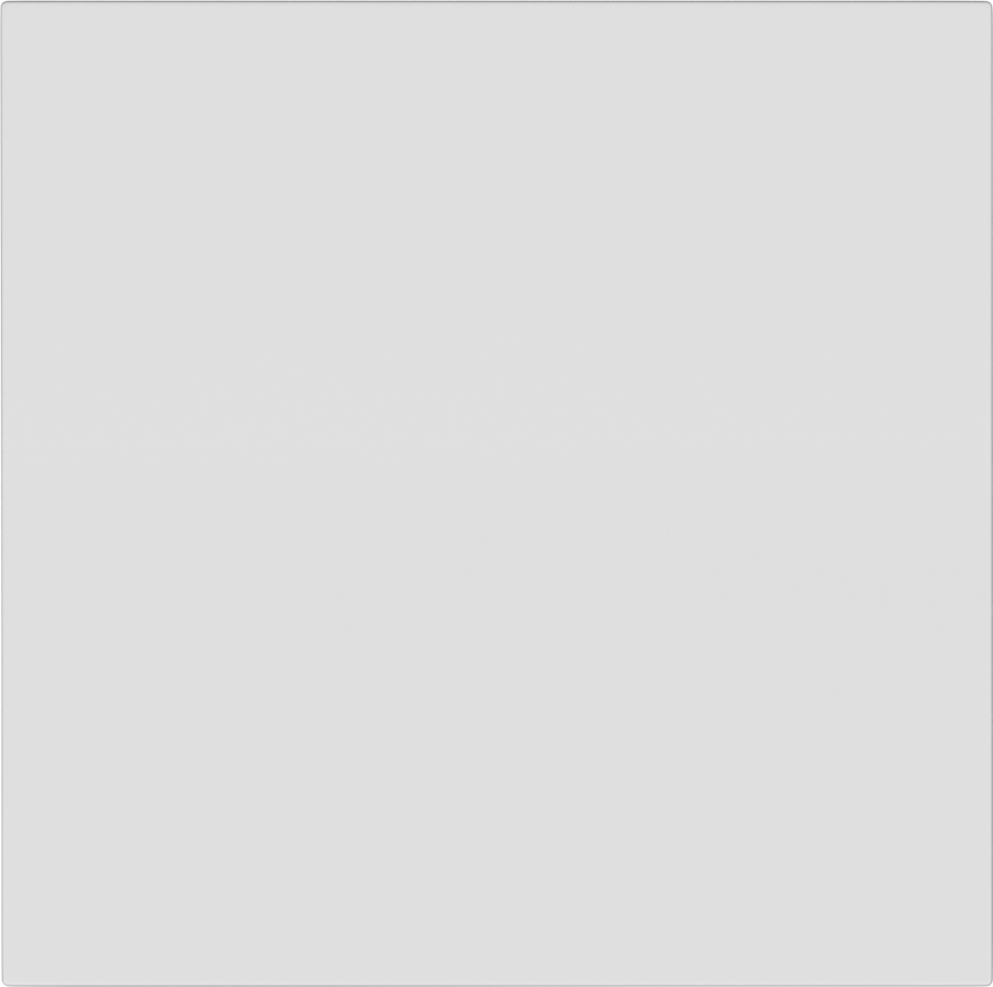 Заглушка, матовый белый, серия R98