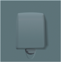 Вывод кабеля, матовый изумруд, серия R98