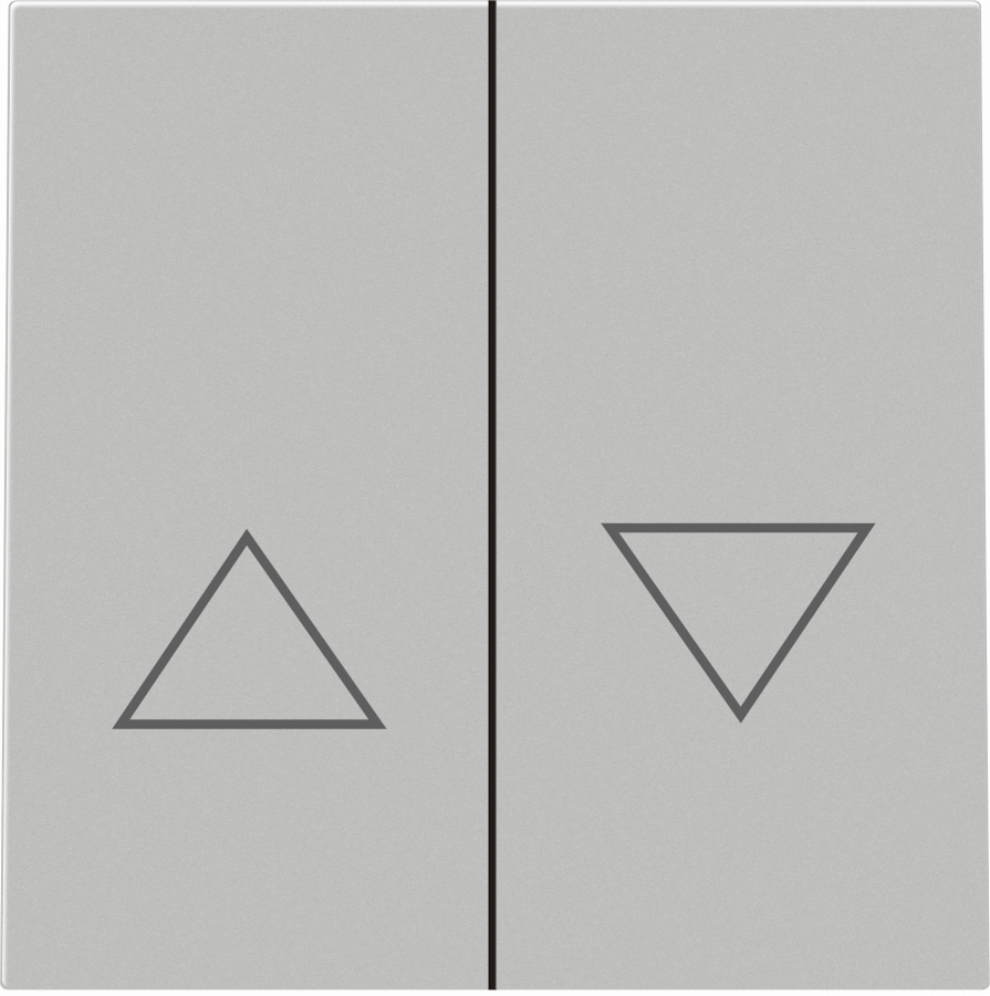 Клавиша 2-я со стрелками для жалюзи, матовый серый, серия R98