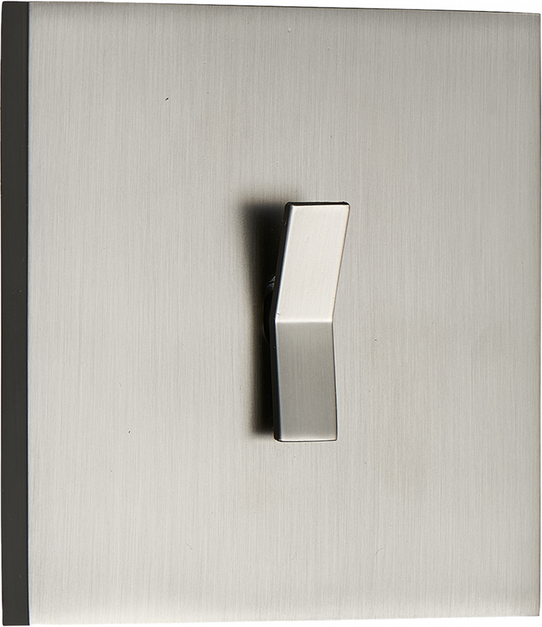 Переключатель перекрестный (с 3-х мест) на 1 тумблер, клавиша Angle, 10AX 250V, вороненая сталь, серия N96