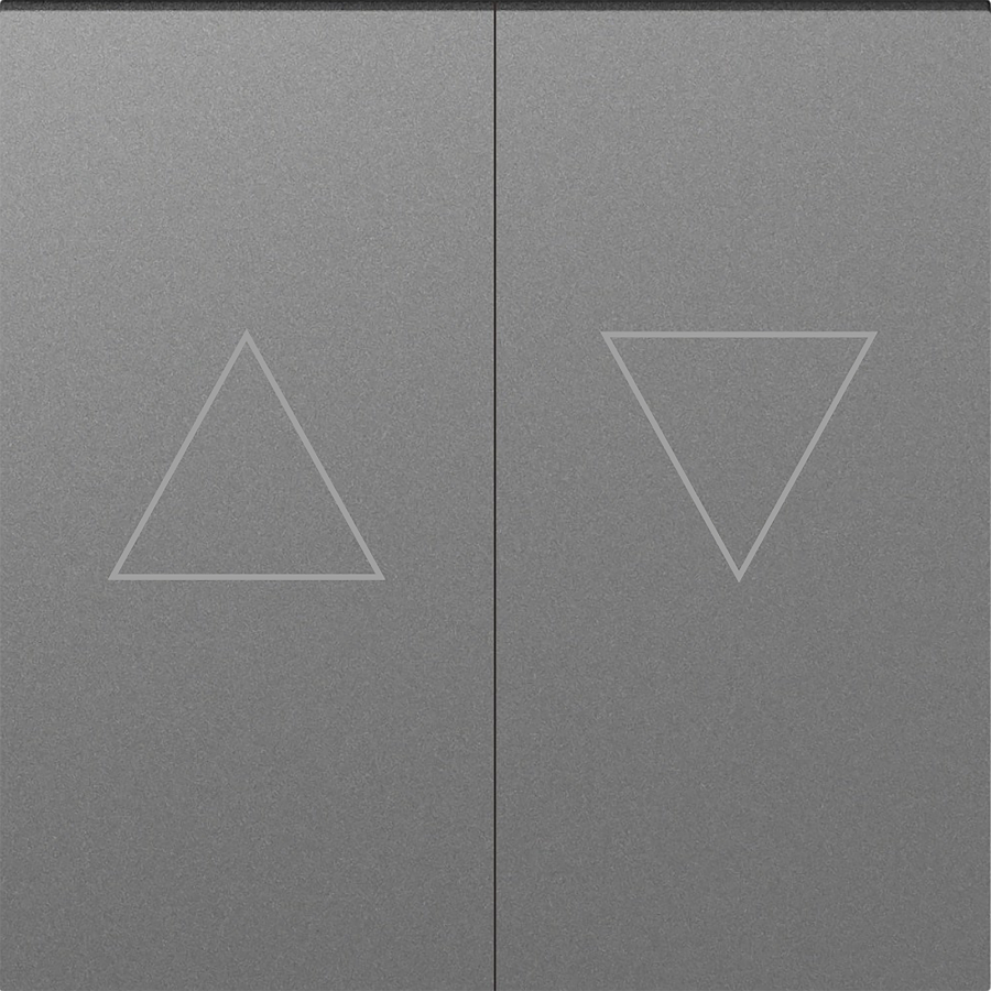 Клавиша 2-я со стрелками для жалюзи, сталь, серия A07