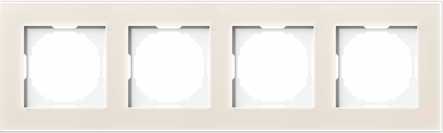 Рамка 4-я, Natural молочное стекло, серия A07