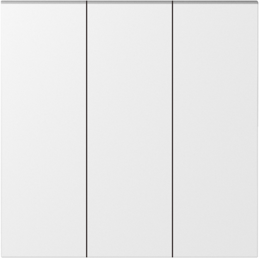 Клавиша 3-я, матовый белый, серия S08