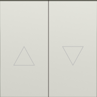 Клавиша 2-я со стрелками для жалюзи, шампань, серия S08