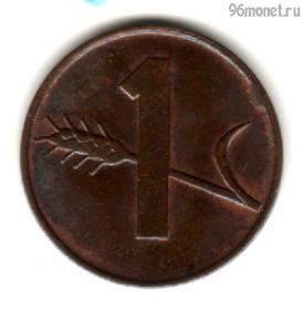 Швейцария 1 раппен 1970