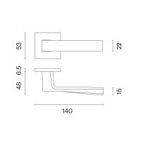 Ручка Stile Lima Q Slim 7S схема