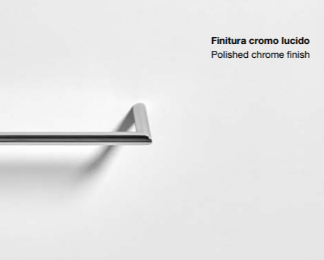 Полотенцедержатель двойной Antonio Lupi Seneca SENECA1230 длина 30 см ФОТО