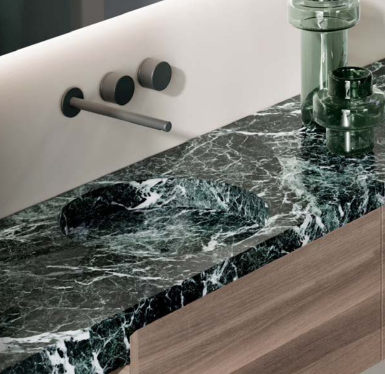 Раковина интегрированная Antonio Lupi Fortepiano BUCA 40 см в комплекте со столешницей ФОТО