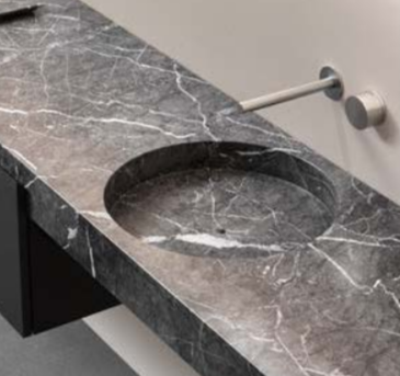 Изображение Раковина интегрированная Antonio Lupi Fortepiano BUCA 40 см в комплекте со столешницей