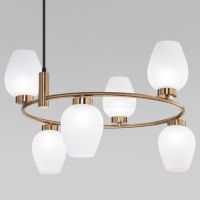 Подвесная люстра Alva 30183/6 латунь