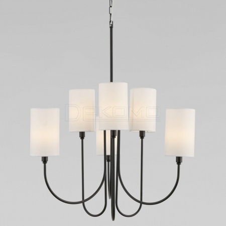 Подвесная люстра Abbey 60164/6 черный