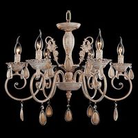 Подвесная люстра Galatea 10009/6 золото с белым