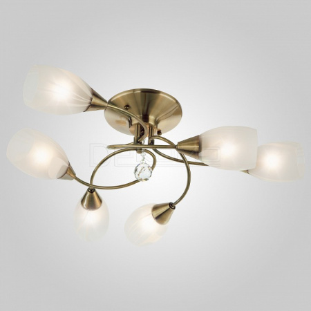Потолочная люстра Virginia 2275/6 бронза античная