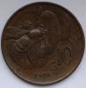 Король Виктор Эммануил III 10 чентезимо Италия 1936
