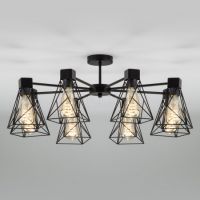 Люстра на штанге Trappola 70107/8 черный