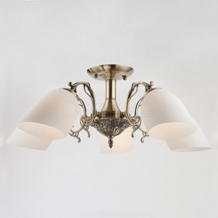 Люстра на штанге Ariele 22010/5 античная бронза