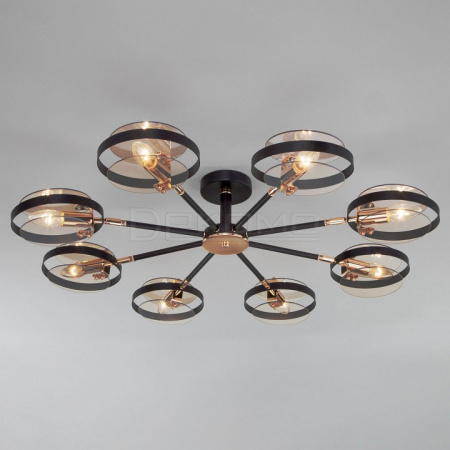 Люстра на штанге Gallo 70121/8 черный