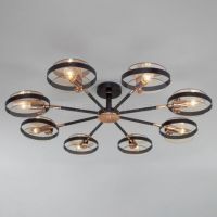 Люстра на штанге Gallo 70121/8 черный