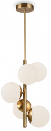 Люстра на штанге Zing FR5199PL-05BS1