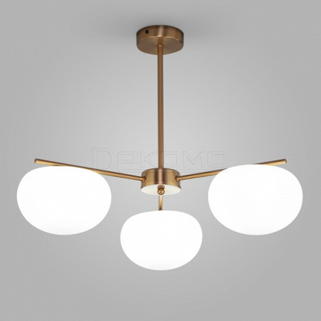 Люстра на штанге Like 30190/3 латунь
