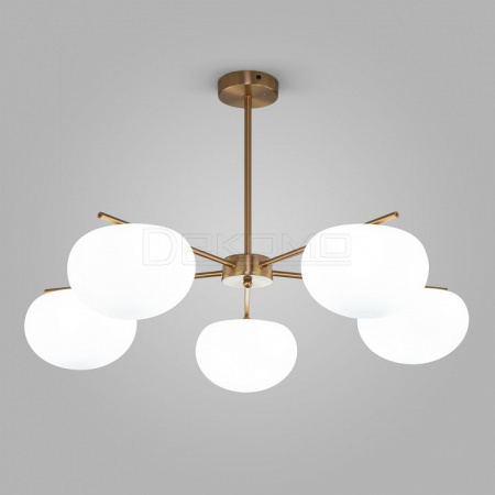 Люстра на штанге Like 30190/5 латунь