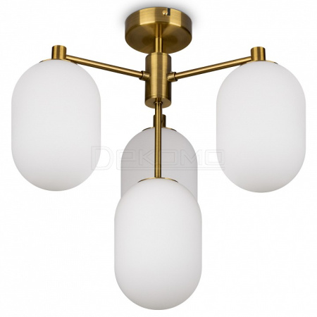 Люстра на штанге Sharlot FR1012PL-04BS