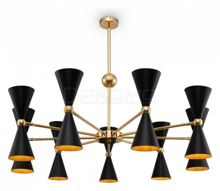 Люстра на штанге Vesper MOD108PL-18GB