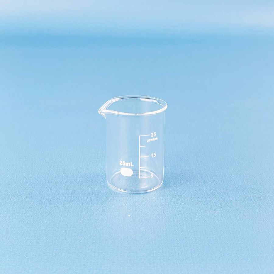 Стакан лабораторный низкий Labdevices Н-1-25, 25 мл, стекло Boro 3.3, градуированный
