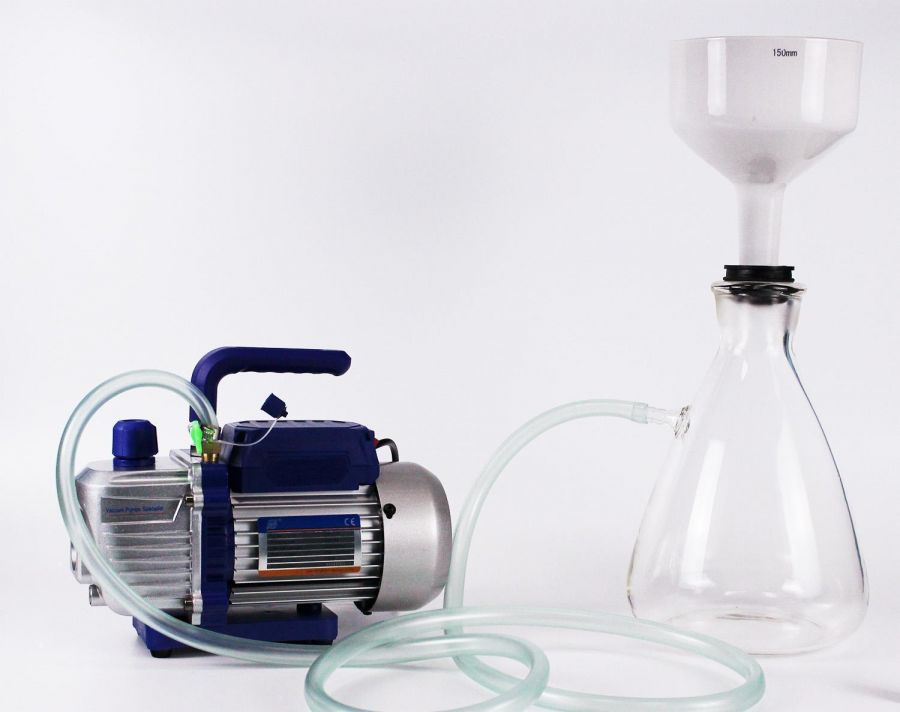 Вакуумная установка для фильтрования Labdevices: "Ручей-1" насос WK, Воронка 150мм, Колба 5 л