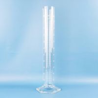 Цилиндр мерный Labdevices 1-1000-2, 1000 мл, с носиком, стекло, градуированный, со стеклянным шестиугольным основанием