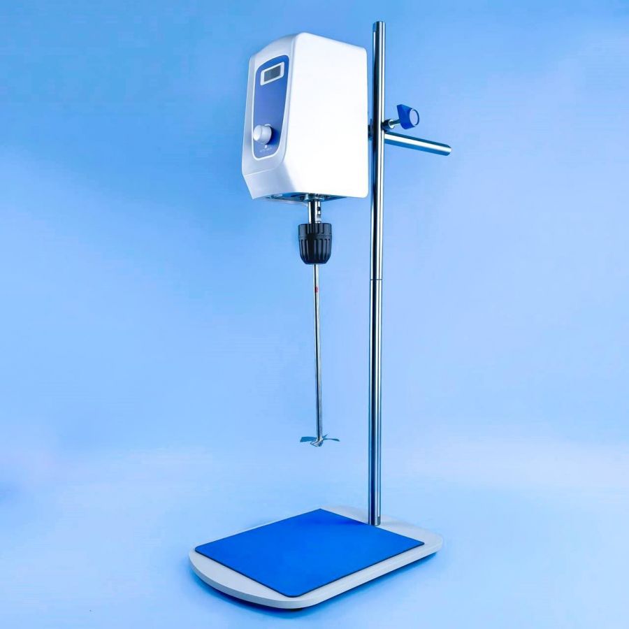 Уценка: Верхнеприводная мешалка Labdevices-5, 60 Ватт, до 5 литров, цифровой дисплей, №20230218058, (б/у, после ремонта)