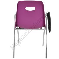 Стул антивандальный Венеция с ручкой и с пюпитром