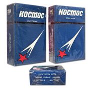 Сигареты СССР - КОСМОС (синяя пачка). Табачный комбинат Кишинев. ГОСТ 3935-81. Оригинал. verified