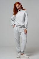 7485W костюм женский [серый (меланж)]