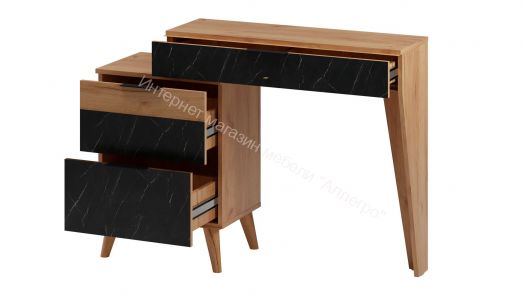 Стол туалетный Ольга 4 Дуб золотистый/Креатель