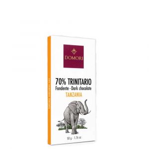 Шоколад Танзания Горький Domori Trinitario Dark Chocolate 70% Tanzania 50 г Италия
