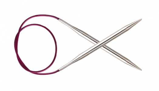 Спицы круговые Nova Metal  KnitPro на леске 40 см (KNPR)