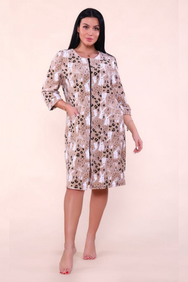 Халат махра 513 [бежевый]