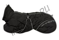 Термостеганая непромокаемая попона для собак Back on Track Bay черная