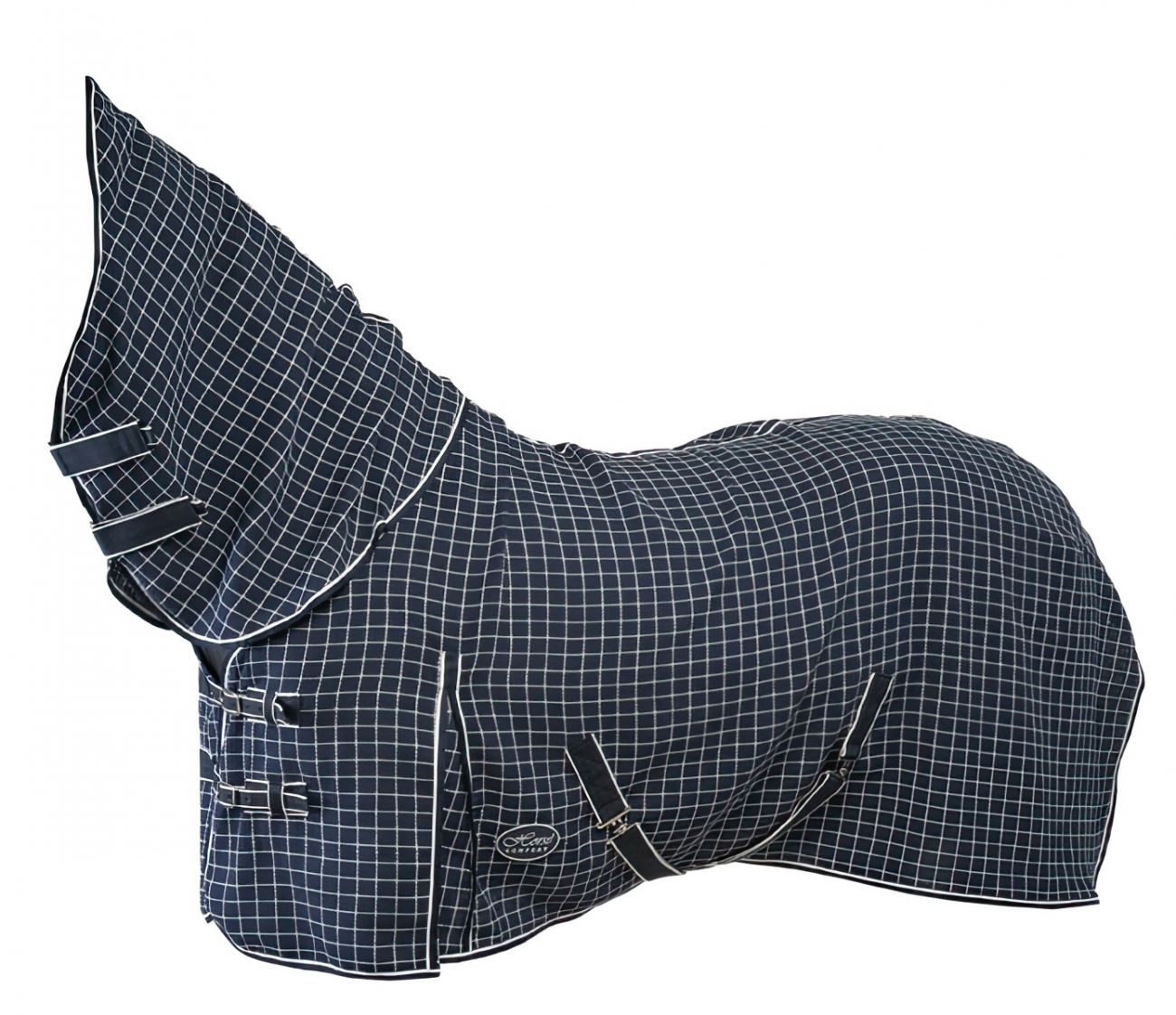 Попона вафельная Horse Comfort. С полной шеей. Изготовлена из 100%-го хлопка.
