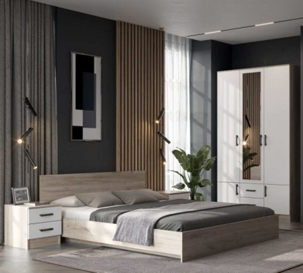 Ронда кровать КР 140 основание ЛДСП