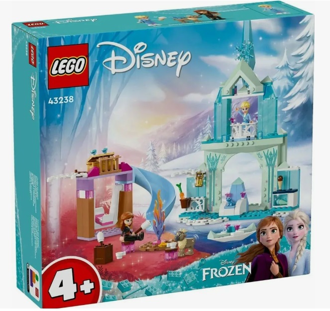 Конструктор LEGO Disney Princess 43238 Ледяной замок Эльзы