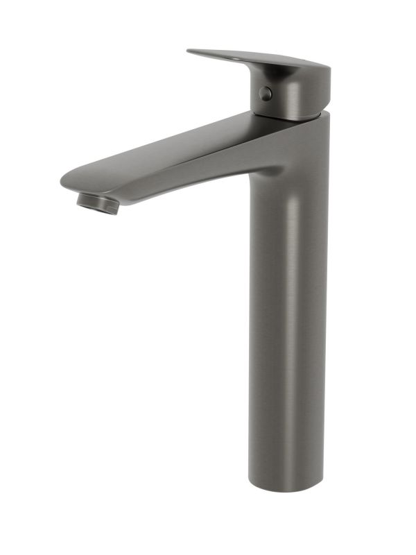 Смеситель для накладной раковины без донного клапана BelBagno DUE-LMC-GM-W0